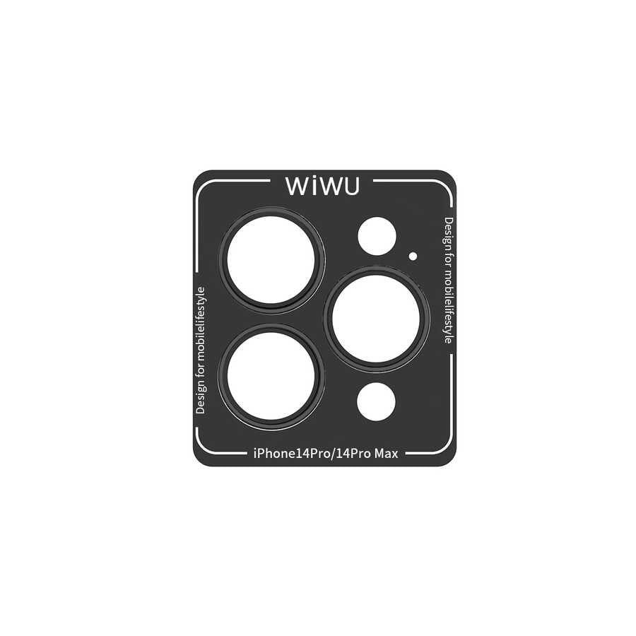 Wiwu Lens Guard iPhone 14 Pro Max Metal Kamera Lens Koruyucu - 2 Wiwu Lens Guard iPhone 14 Pro Max Metal Kamera Lens Koruyucu - 2